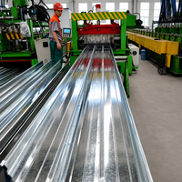 Plancher en acier à profil fermé résistant aux séismes pour le développement urbain, dalle de plancher composite renforcée haute sécurité