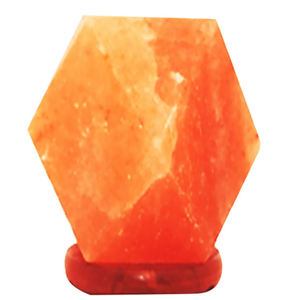 Lampe à sel en forme de diamant rose de l'Himalaya la plus vendue, fabriquée à la main, style de fleurs sculptées, fabricant OEM direct, artisanat naturel - Product Image 5