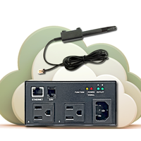 Detector Inteligente de Temperatura y Humedad, Rango de -30~70, Humedad de 0~100%, Certificado CE, Comunicación TCPIP/SNMP, IOT-TH-01, 115V/230V