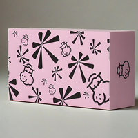 Papier de carton de couleur de grand emballage de vêtements de recyclage environnemental de stratification mate imperméable du logo personnalisé du fabricant