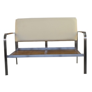 Aphrodite Beige Outdoor Garden Sofa Set Modern Leisure Rattan Furniture with Aluminum Frame for Living Room Dining Courtyard Use - Product Image 2