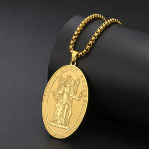 Pendentif Hécate en argent sterling 925, gravé, civilisation grecque, amulette, bijoux, cadeaux pour femmes et hommes - Product Image 4