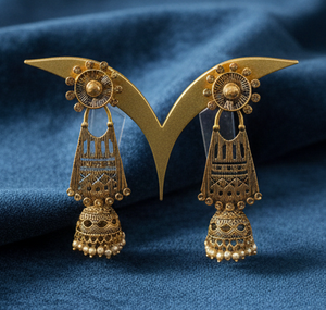 Juego de Pendientes Antiguos con Diseño Tradicional, Ideal para Fiestas, Bodas, Festivales y Celebraciones Culturales para Mujeres - Product Image 3