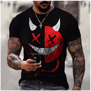 Camiseta de manga corta ajustada para hombre, Camisa de algodón 100% con estampado de tu logotipo - Product Image 5