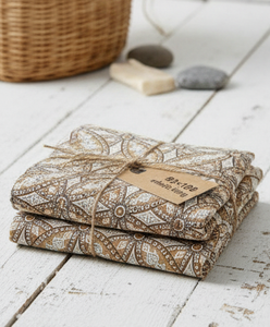 Premium <b>King</b> <b>Size</b> 100% Cotton <b>Bed</b> <b>Sheet</b> 93x108 Nonwoven Fabric Wrinkle Resistant Moisture-Absorbent Brown Stripes - Product Image 4