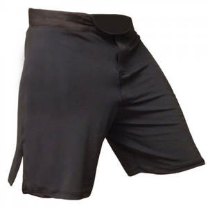 Short MMA personnalisé de meilleure qualité pour adultes sublimé avec son propre logo Design vierge en polyester/coton unisexe 240g - Product Image 4