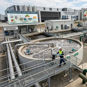 Sistemas de Tratamiento Avanzados para Aguas con Alta Carga Orgánica y Aguas Residuales con 1 Año de Garantía, 5000 L/Hora, Procesamiento Biológico y DAF - Product Image 1