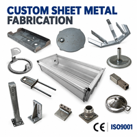 Fabrication sur mesure de tôlerie OEM, support en acier soudé, découpe laser, pliage de métal