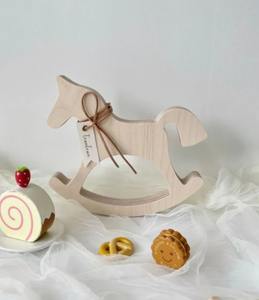 Adornos de madera Star Moon Stick Santa Claus Decoración de fiesta hecha a mano para Navidad, boda y cumpleaños Vietnam - Product Image 6