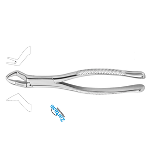 Fórceps de extracción NEVIUS de acero inoxidable de alta calidad, molares superiores, figura derecha 88R, Instrumentos dentales - Product Image 4