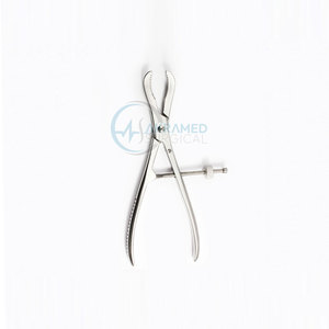 Pinces à os manuelles en acier inoxydable - Instruments chirurgicaux orthopédiques légers, réutilisables et de haute qualité - Product Image 3