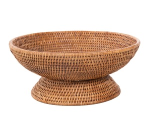 Rattan <b>table</b> <b>basket</b> for holding fruit and sweets Handmade Storage <b>Baskets</b> Natural Rattan Modern Multifunction Made in Viet Nam - Product Image 1