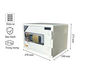 Caja Fuerte Electrónica Digital EN-35E, Ignífuga, de Alta Seguridad, Compacta, de Montaje en Pared, con Cerradura Digital Electrónica para Hoteles - Product Image 5