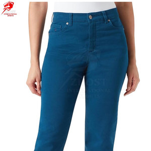 Pantalones Vaqueros de Mujer con Tela Elástica de Confort Avanzado y Ajuste Flexible para Uso Diario y Actividades de Estilo de Vida Casual Moderno - Product Image 5