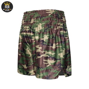 Short de boxe pour hommes les plus tendances Tissu doux et confortable à séchage rapide Vêtements de sport de fitness grande taille pour le service OEM d'arts martiaux - Product Image 4