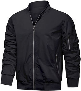 Chaqueta universitaria de satén de pedido personalizado a granel, abrigo de bombardero de béisbol OEM para hombres y mujeres, ropa de calle de moda Unisex con bordado - Product Image 4
