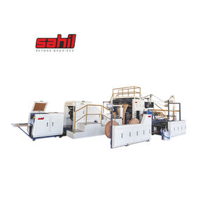 Máquina de fabricación de bolsas de papel totalmente automática de proveedor al por mayor con asa de cuerda trenzada a precio asequible - Product Image 1