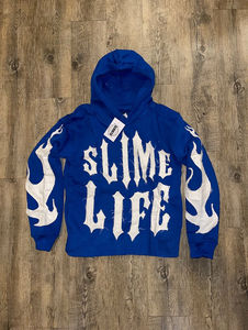 Sudadera con Capucha de Diseño Superior, Personalizada, de Alta Calidad, Estilo Oversize, Corta, con Bordado Desgastado, para Hombre, 100% Algodón, Gruesa, con Etiqueta - Product Image 6