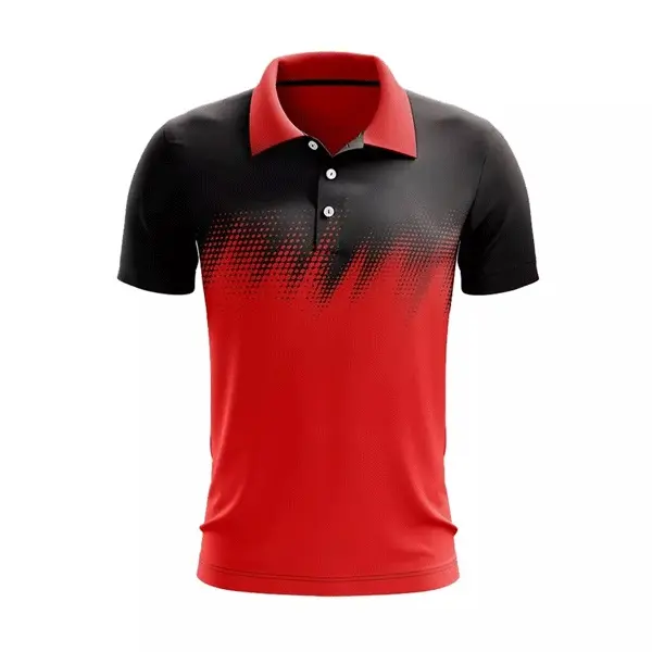 Poliestere nuovo modello cricket jersey design all'ingrosso personalizzato cricket team jersey design sport t shirt