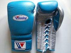 Guantes de boxeo ganadores personalizados de alta calidad cuero de vaca original también con logotipo personalizado y todos los colores y onzas disponibles - Product Image 3