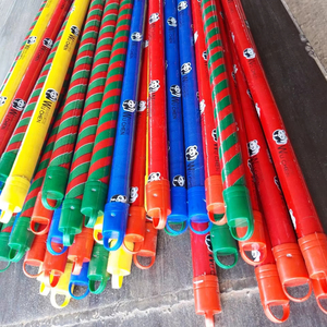 Manche en bois d'eucalyptus de l'inde, manche en bois du Vietnam/bâtons de vadrouille/balai en bois recouvert de PVC - Product Image 1