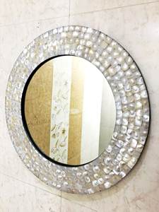 Best Selling Indian Handmade Wall <b>Mirror</b> High Quality Mother Pearl Inlay Decorative Frame Modern Style for Home Decor - Product Image 5