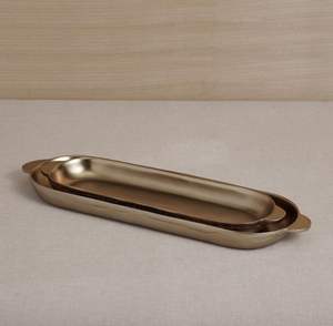 Bandeja de Servicio de Aluminio Premium Diseñada para Cocinas Contemporáneas y Espacios de Comedor Sofisticados con Material Duradero - Product Image 2