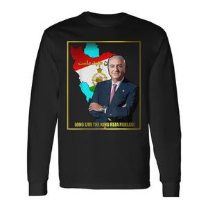 T-shirt promozionale a maniche lunghe del Re Reza Pahlavi - Product Image 1