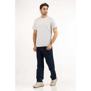 เสื้อยืดทรงหลวม MN-TS-SS25-050 ผ้าฝ้าย/ใยไผ่ 100% น้ำหนัก 180 กรัม ผ้าไอซ์ซิลค์เจอร์ซีย์ ย้อมสีพื้น พร้อมปักลายแบบกำหนดเอง พิมพ์ลาย 3 มิติ - Product Image 6