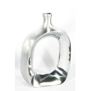 Nuevos y elegantes jarrones de Metal de forma irregular, diseño de lujo, tendencia, recién llegado, soportes de flores de calidad Premium, perfectos para la decoración del hogar - Product Image 6