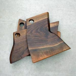 Tabla de cortar de madera Natural fresca con mango de Metal, tabla de quesos para carne y frutas, cubiertos personalizados, artículos para el hogar, verduras/queso - Product Image 3