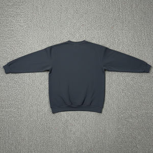 Sweat-shirts pour hommes de qualité supérieure, style hip-hop, en molleton 100% coton, à épaules tombantes, couleur unie, col rond, poids lourd, sur mesure - Product Image 5