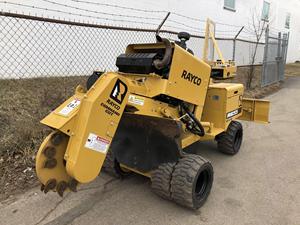Wheel Stump Grinder Diesel-Powered Home Chips <b>Wood</b> Austria Origin New Low Hours 2026 RAYCO RG80 Available Contact Us for Best - Product Image 5