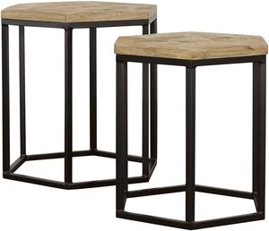 โต๊ะกาแฟโลหะสไตล์หรูหราตกแต่งด้วยมือเหมาะสำหรับการตกแต่งภายในบ้านร้านกาแฟและสำนักงาน - Product Image 1