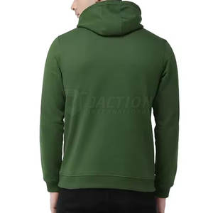 Nueva moda Ropa de hombre Sudaderas con capucha de tamaño personalizado Algodón Estilo casual Basics Hombres Sudaderas con capucha para la venta - Product Image 4
