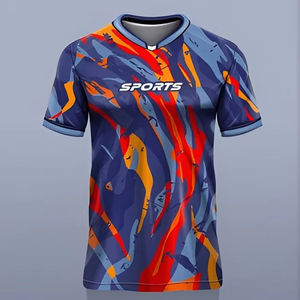 Maillot de football américain en maille respirante de haute qualité pour l'entraînement, personnalisable avec nom et numéro brodés, vierge sublimé, vente en gros - Product Image 2