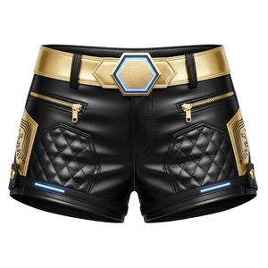 Shorts Deportivos de Cintura Alta Elásticos y Transpirables para Mujer, Primavera-Verano 2022, Estilo Holgado, Novedad Americana - Product Image 4