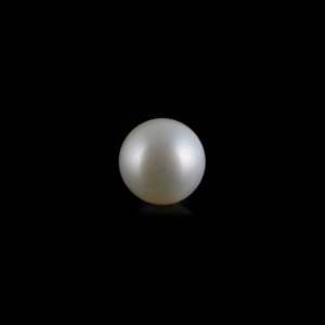 Perle d'eau douce naturelle de 3,75 carats, trou personnalisé, perle en vrac pour la fabrication de bijoux, utilisation polyvalente en couleur - Product Image 1