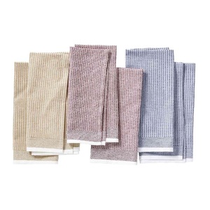 Best sales Cleaning cloths <b>Kitchen</b> Towel 100% organic Cotton Waffle Tea Towel <b>table</b> dish towel Round Roll <b>Square</b> shape - Product Image 1