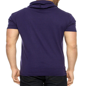 Sudadera con Capucha de Media Cremallera para Hombre, Estilo Urbano, 100% Algodón, Impresión Digital, Peso Pesado, OEM - Product Image 6