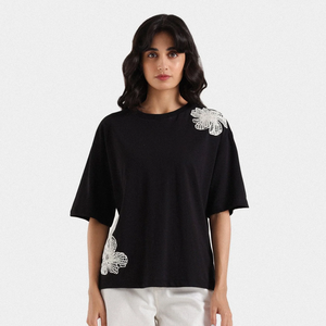 Nouveautés Slim Fit femmes t-shirt coton décontracté à manches courtes plaine entraînement Gym femmes t-shirts - Product Image 1