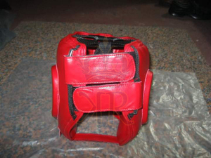 Protège-tête Boxe Couvre-chef MMA Protecteur Couvre-chef Combat Sparring Casque Maya Hide Cuir - Product Image 2