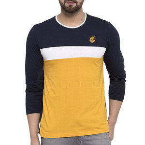 เสื้อยืดแขนเต็มของผู้ชายเสื้อถักโพลีเอสเตอร์/ คอตตอนแห้งเร็วระบายอากาศได้ดีไซส์ใหญ่ผลิตในปากีสถาน - Product Image 1