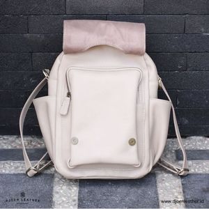 Sac à dos fait main en cuir de vachette véritable décontracté et élégant bretelles réglables durables et élégantes pour un usage quotidien ou un voyage - Product Image 3