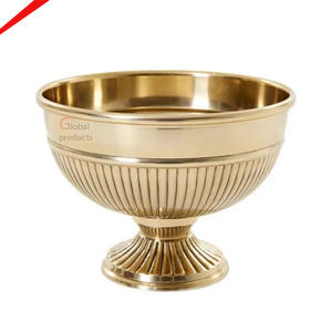 Bol à chocolat plaqué nickel de style classique forme ronde bol doux de concepteur fait main - Product Image 2