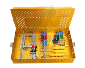 Juego de Instrumentos de Retracción Cervical de Columna Vertebral Ortopédica, Material de Acero Inoxidable, Fabricado por Bexpo Professional Surgical - Product Image 1