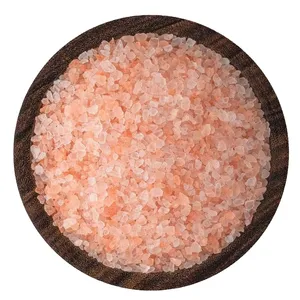 Sel frais de l'Himalaya 100% sel rose de l'Himalaya fin sel de roche rose de l'Himalaya avec sac Mason Mesh Pouch Box Pot d'emballage en vrac