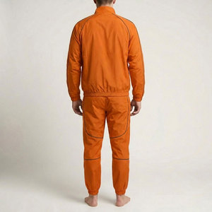 Conjunto Deportivo de Moda, Chaqueta Cortavientos de Nailon, Traje Deportivo para Calentamiento - Product Image 2