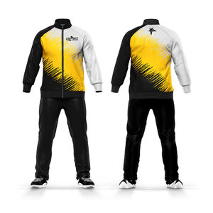 Wholesale Custom Long-Sleeve Soccer Training Jacket Breathable and Lightweight for Teams Soccer Tracksuit - Product Image 5