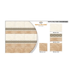 300x450mm Ceramic Wall Tiles with Glossy and Matt Surface by Wall Mark Ceramic ISO Certified Quality Tiles <b>for</b> <b>Bathroom</b> Interior Decor Flooring Tiles - Product Image 1